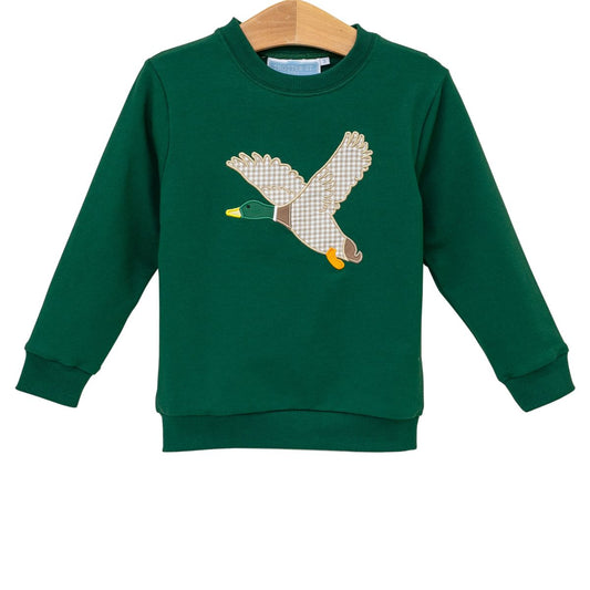 French Terry Pullover - Mallard
