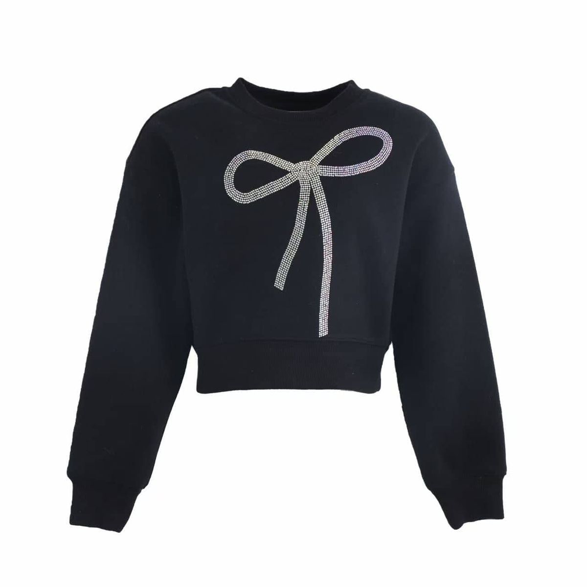 Crystal Bow Sweatshirt