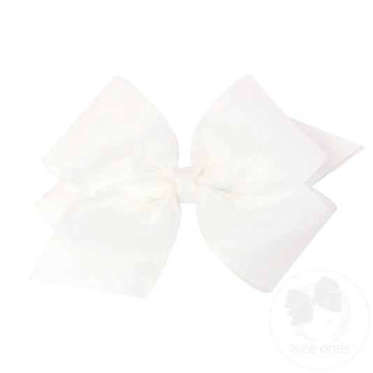 King Organza-WHT