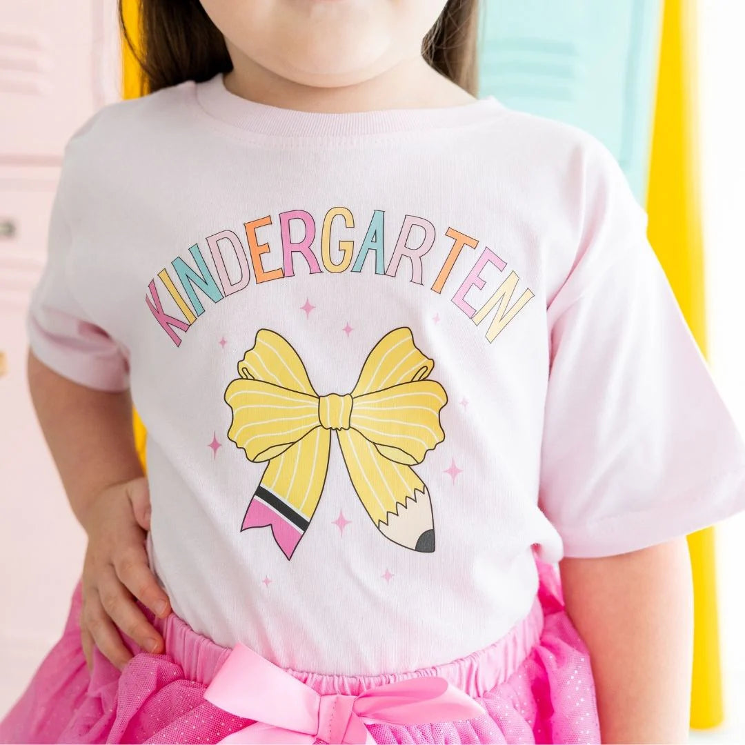 Kinder Pencil Bow Shirt