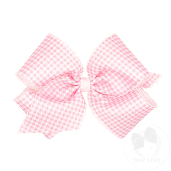 King Gingham-Pearl