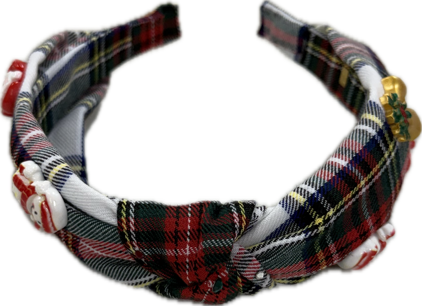 Charm Plaid Headband