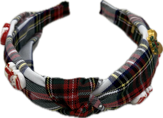 Charm Plaid Headband