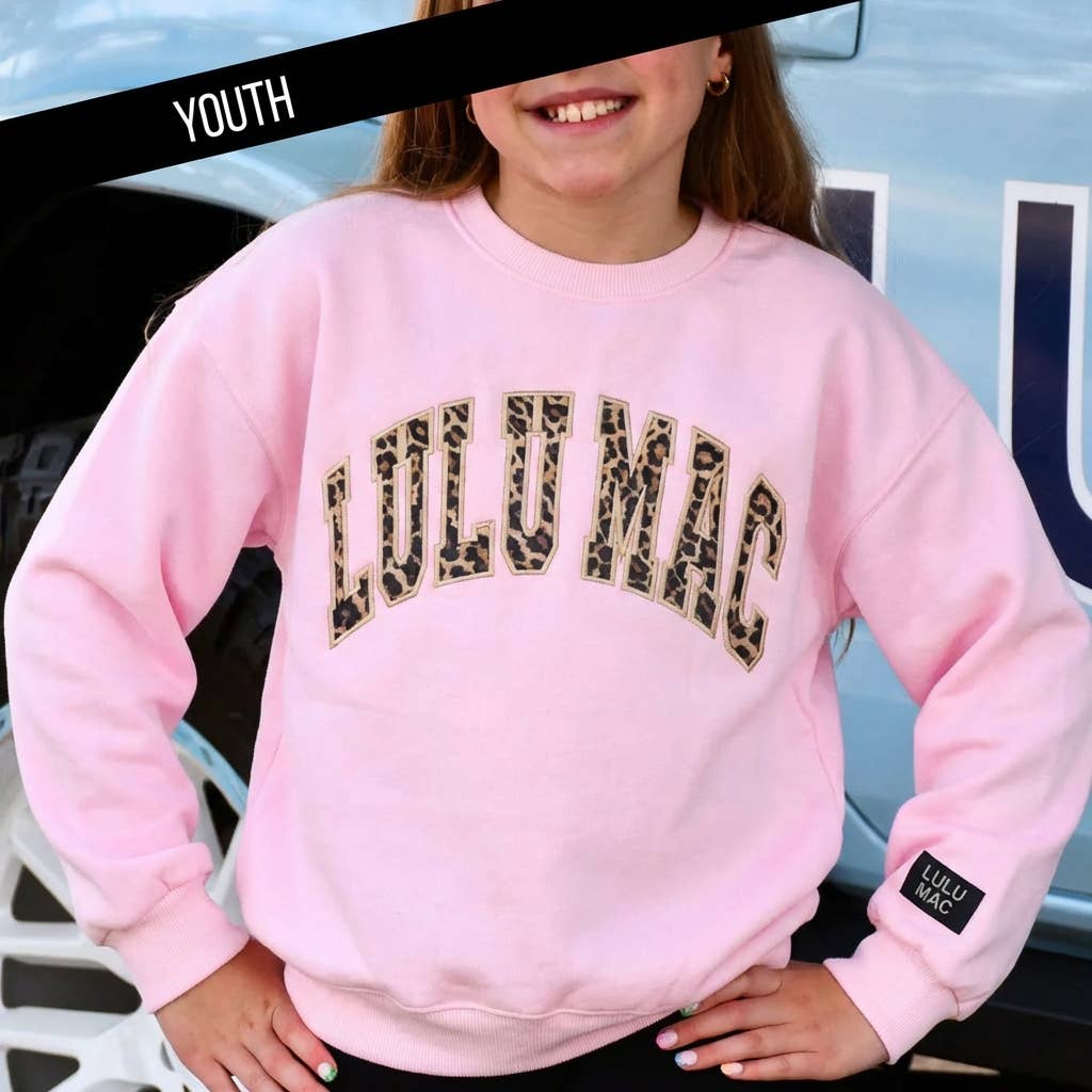Pink Leopard Sweatshirt