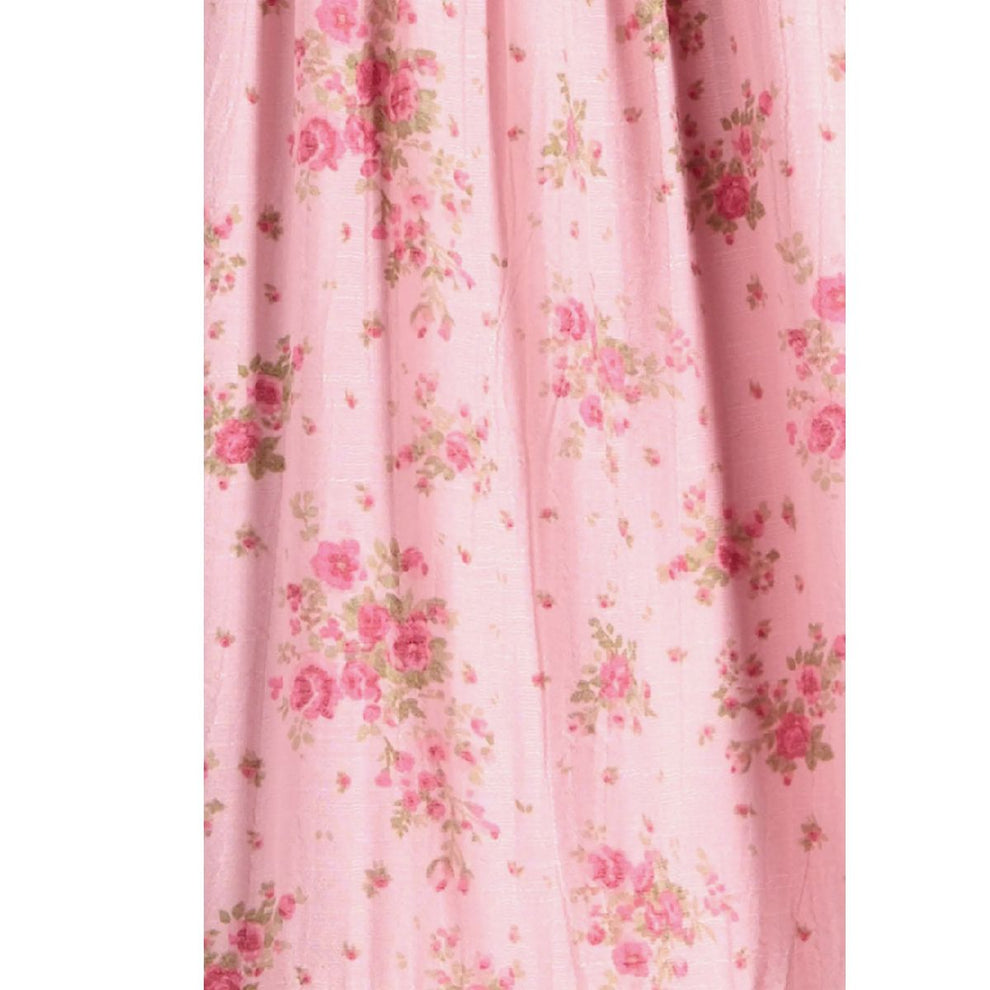 Emma 3-Tiered Maxi Dress-Rose