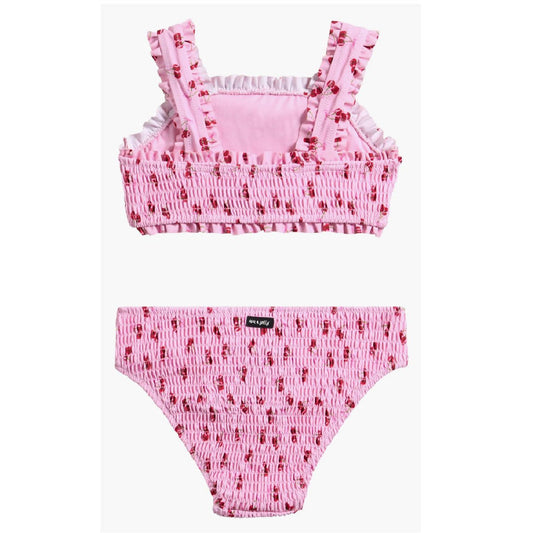 2-Piece Rib Swim-Pink