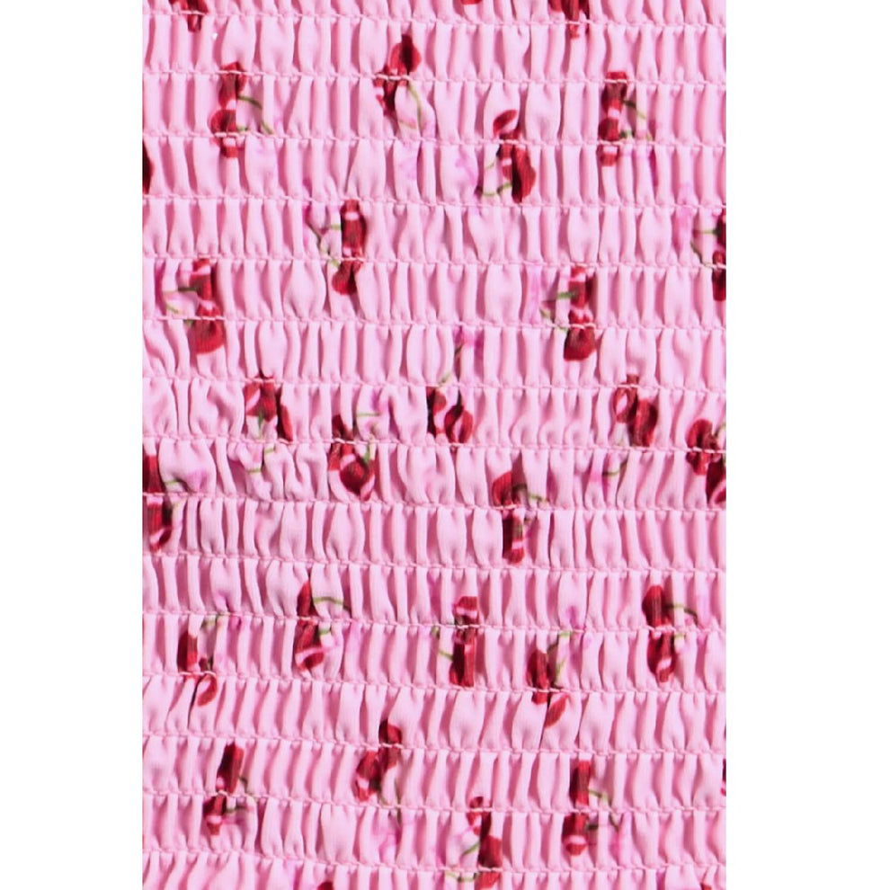 2-Piece Rib Swim-Pink