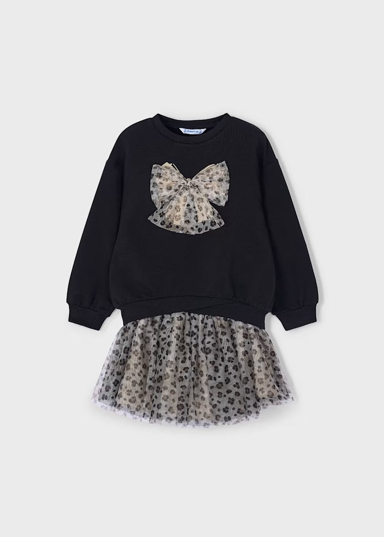 Leopard Tulle Skirt Set