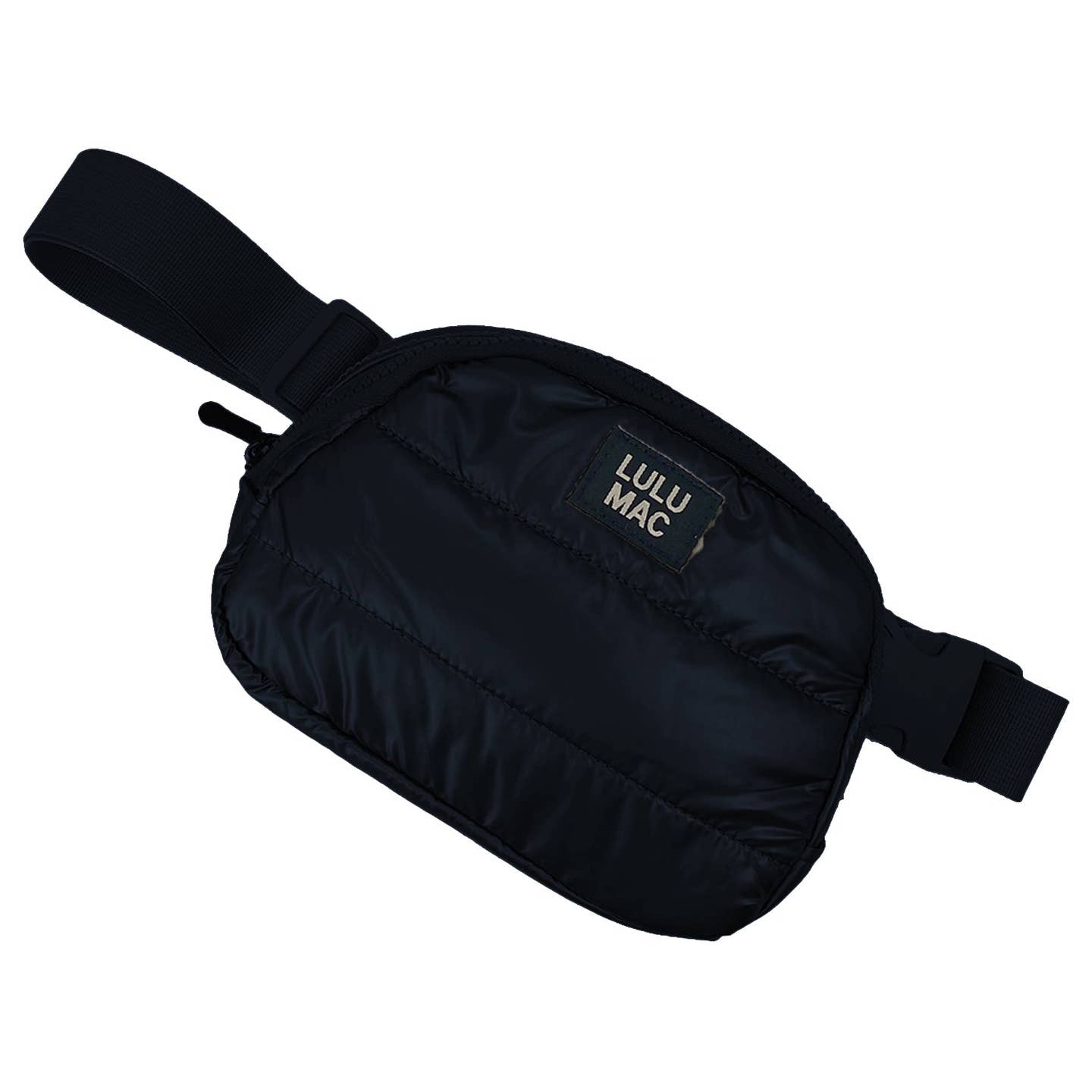 Puffer Metallic Belt Bag