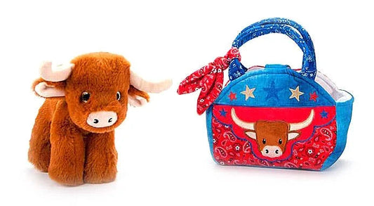 Carrying Case & Plush-Longhorn