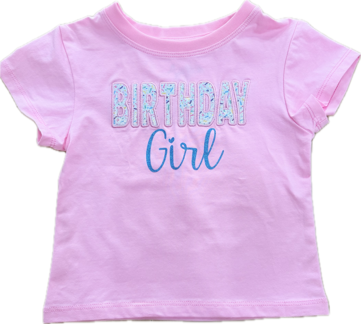 Birthday Girl Applique Tee