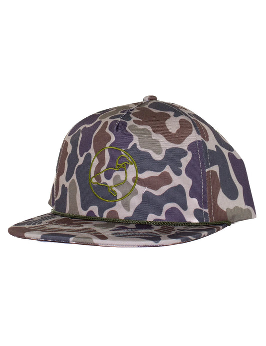 Rope Hat-Vintage Camo