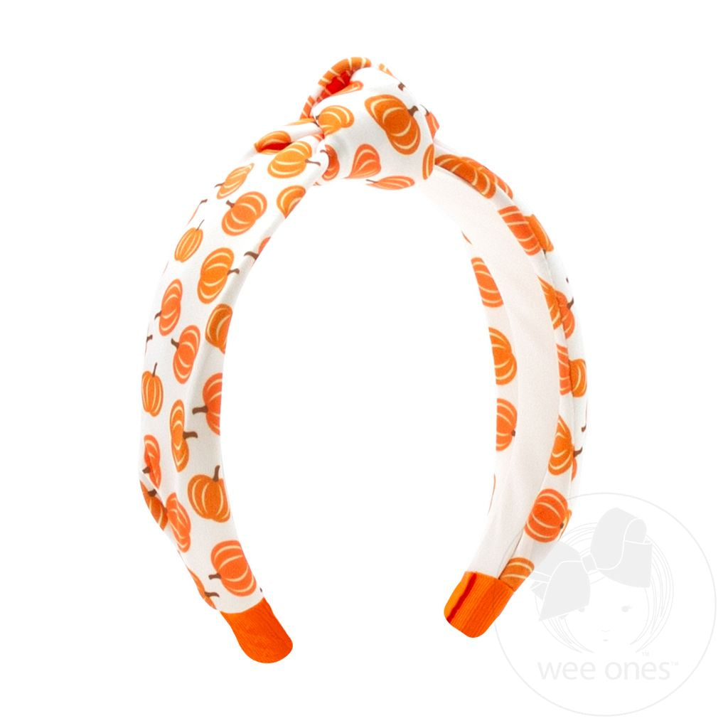 Knot Headband-Pumpkin