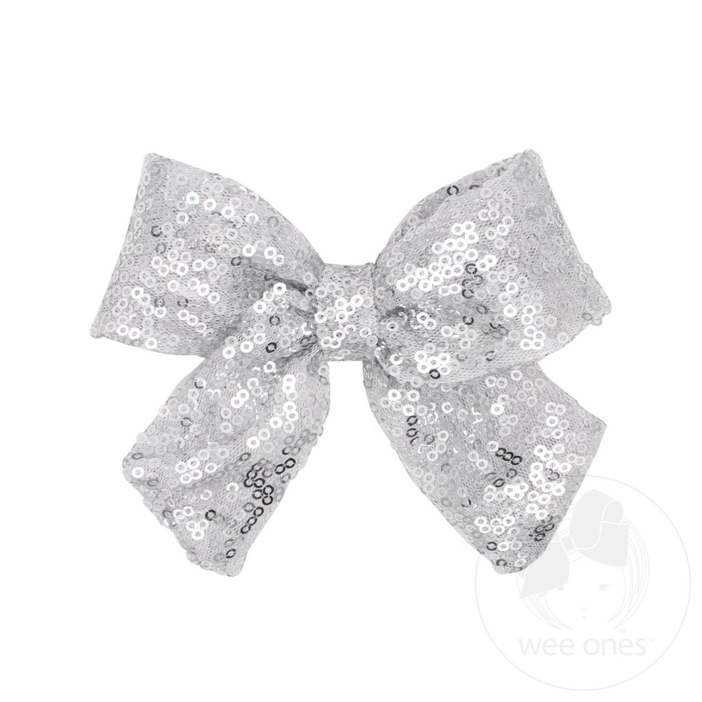 MED Sequins Bowtie-SIL