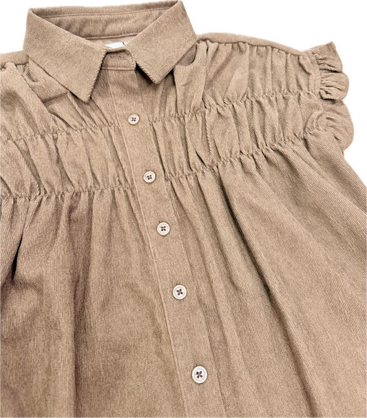 Chocolate Woven Dress