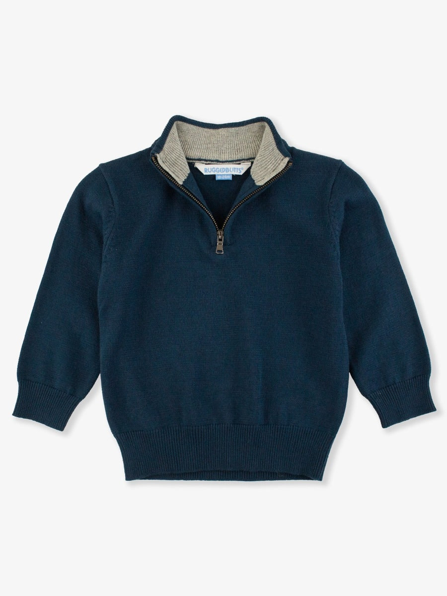 Quarter Zip-Navy