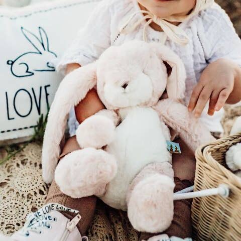 Little Nibble 12" Bunny-Pink