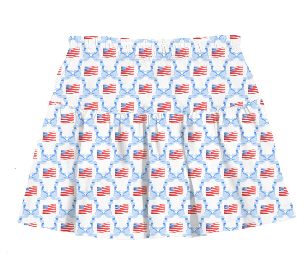 America Tennis Skort