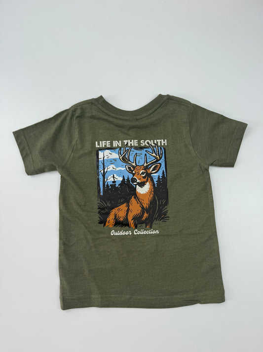 Big Buck Tee-Military
