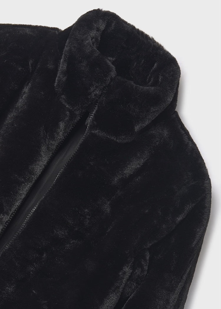 Black Fur Coat