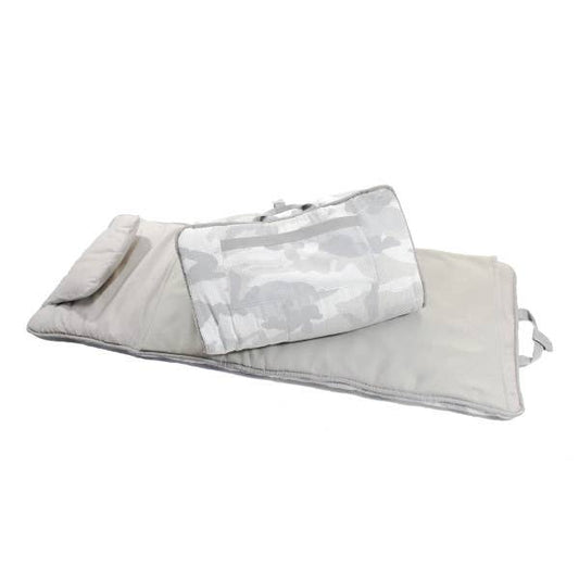 Snow Camo Seersucker Nap Roll