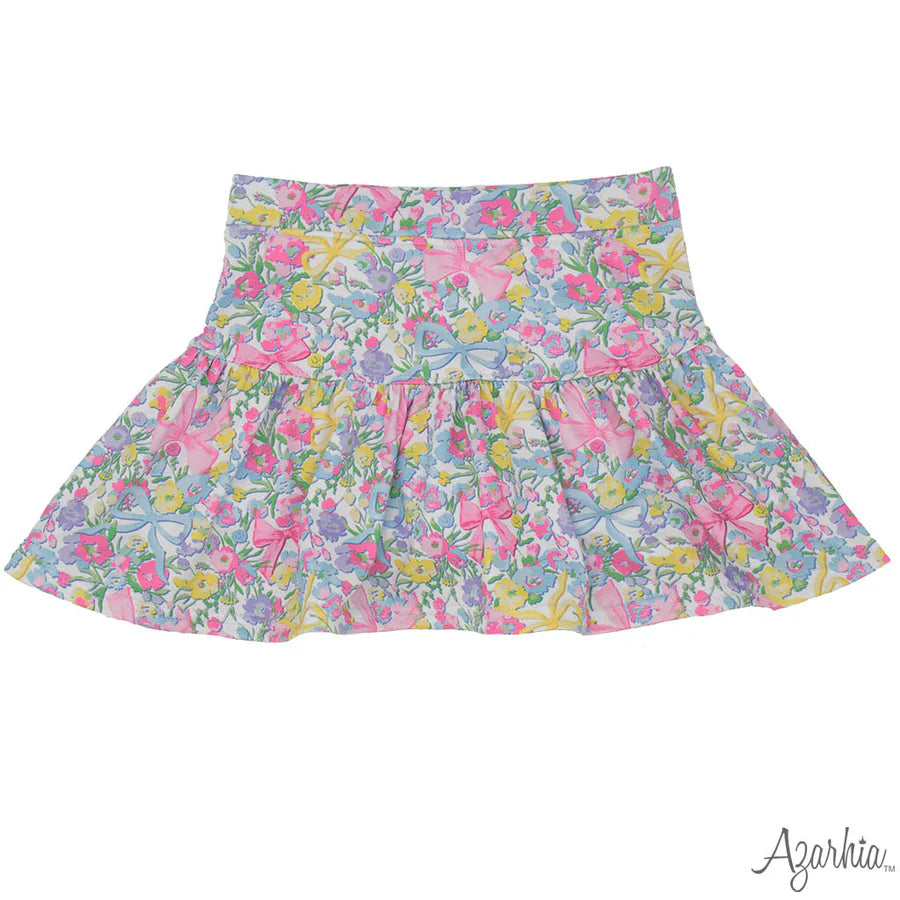 Tennis Skort-Bright Bows