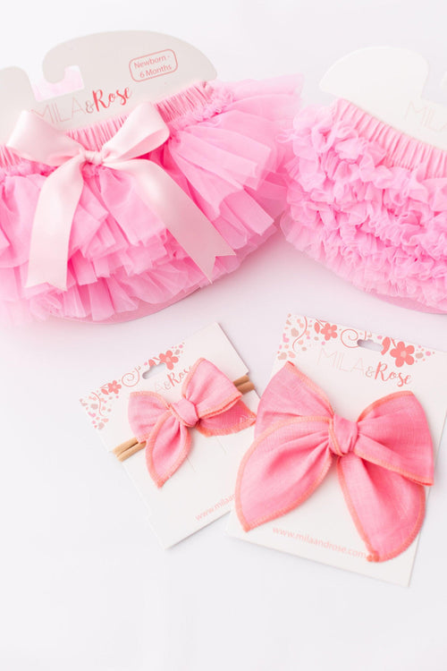 Ruffle Tutu Bloomer-Pink