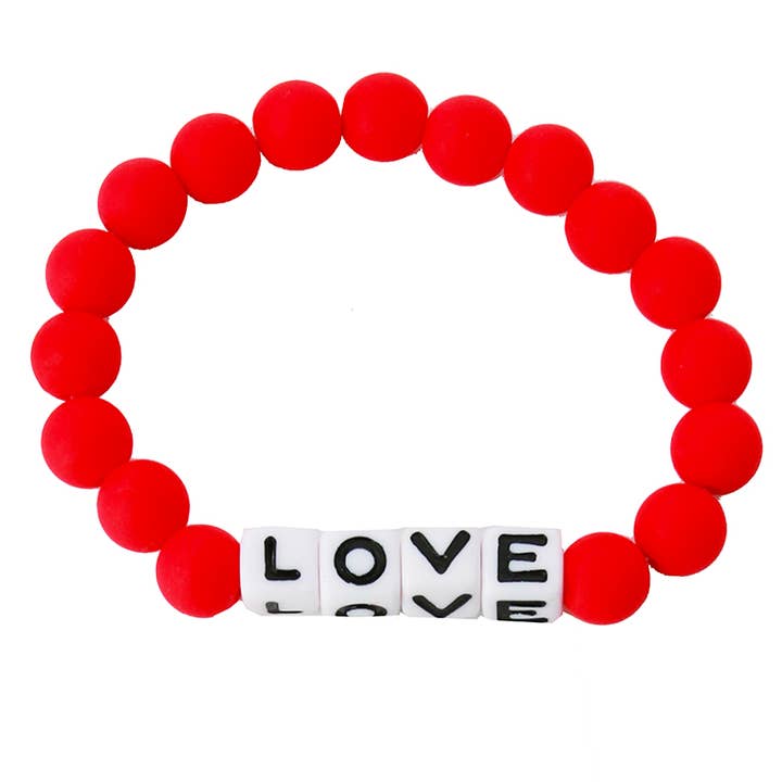 Beaded Love Bracelet