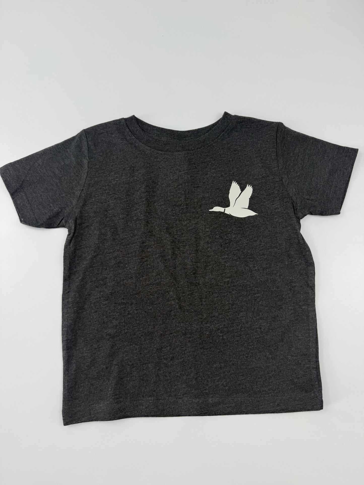 Camo Duck Tee-Smoke