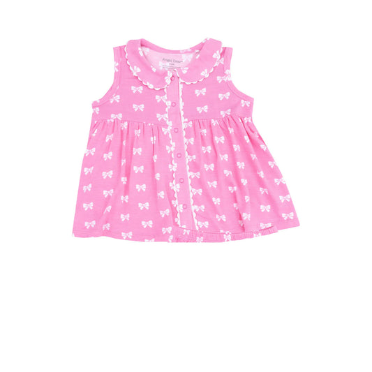 Pink Bows Ric Rac Dress