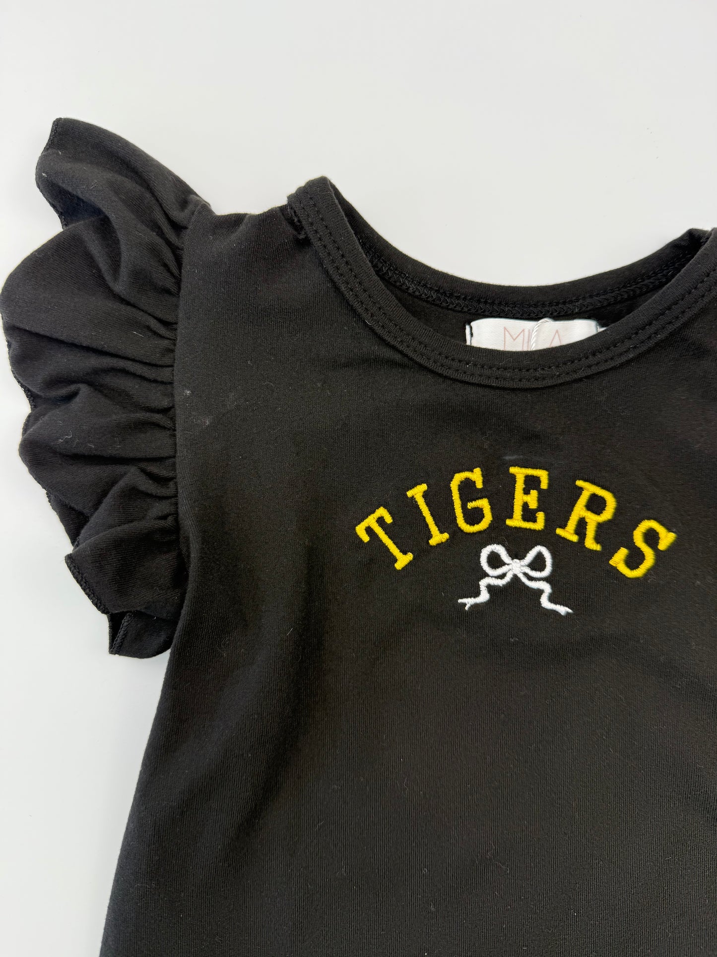 Embroidered Tigers Onesie