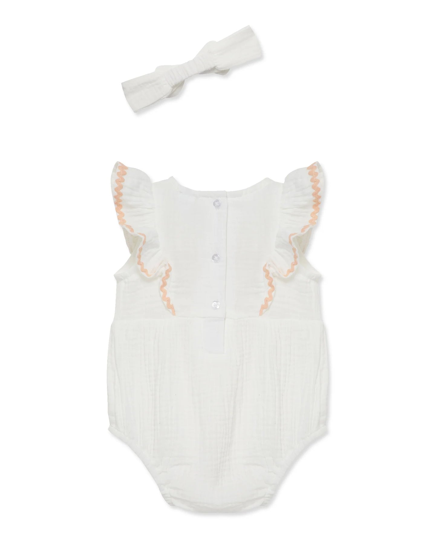 Ivory Flowers Bubble