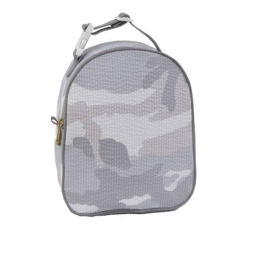 Snow Camo Seersucker Gumdrop Lunchbox