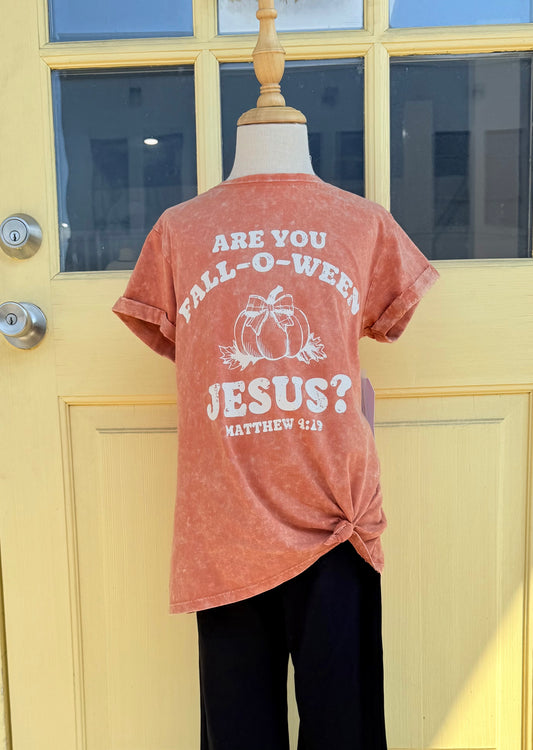 Fall-O-Ween Jesus Shirt