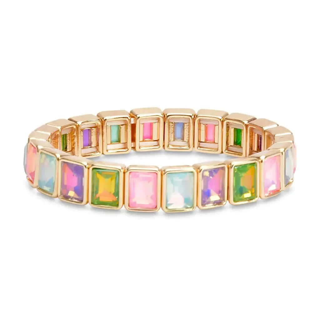 Multi-Color Gem Bracelet