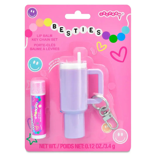 Besties Lip Balm Keychain