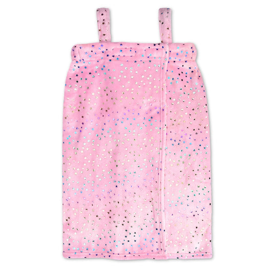 Spa Wrap-Pink Star Foil