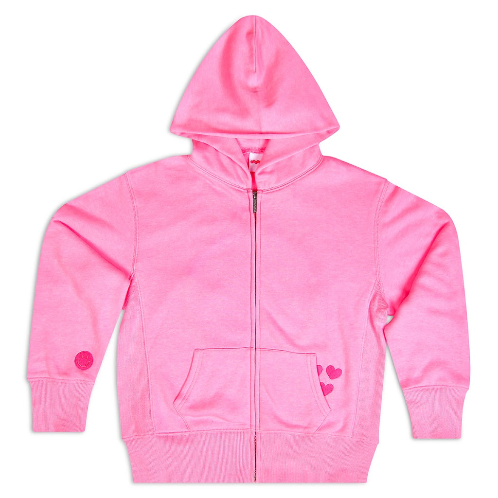 Hot Pink Smile Hoodie