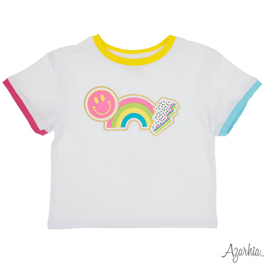 Composition Collage Boxy Tee