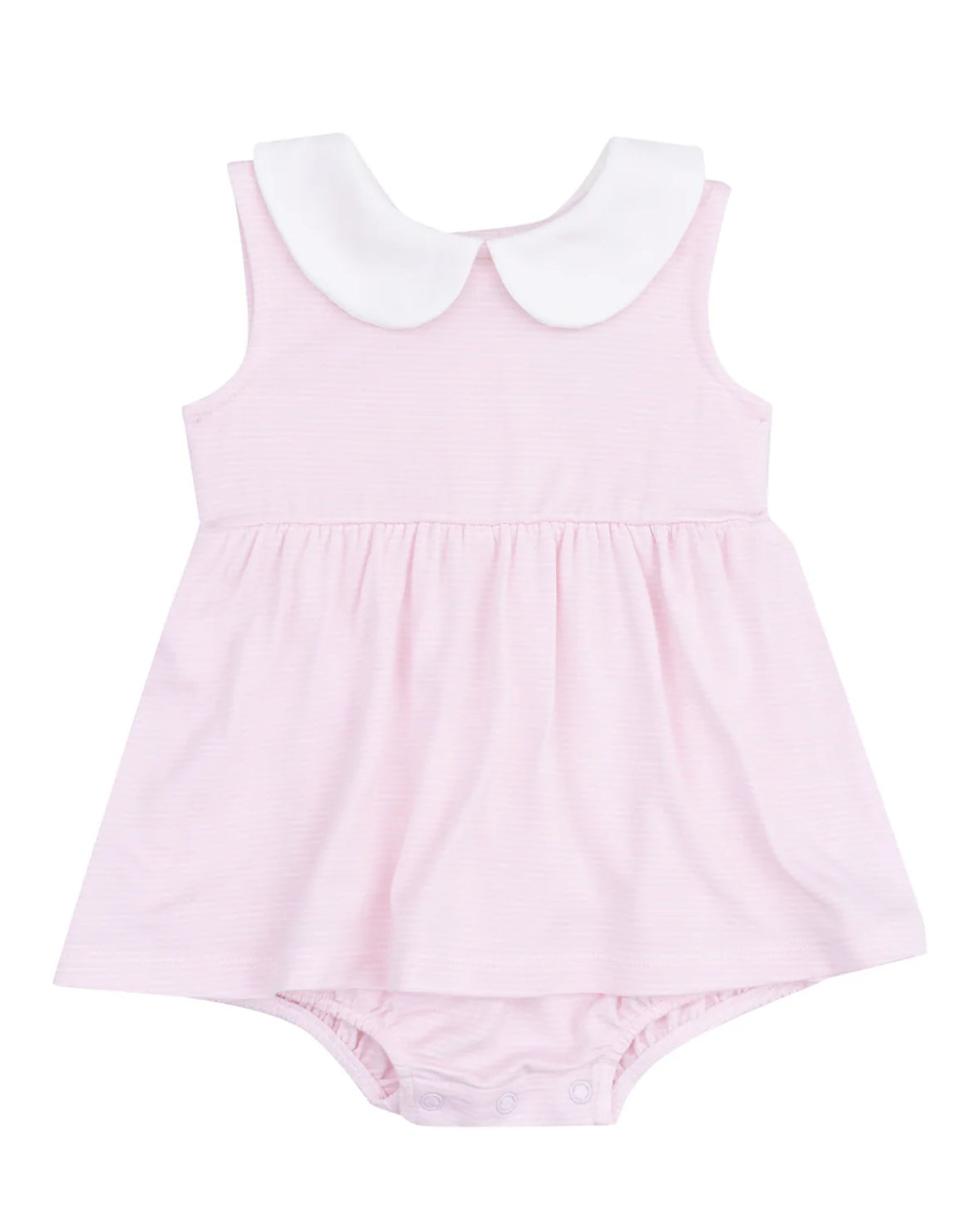 Stripe Pink Bubble with Skirt