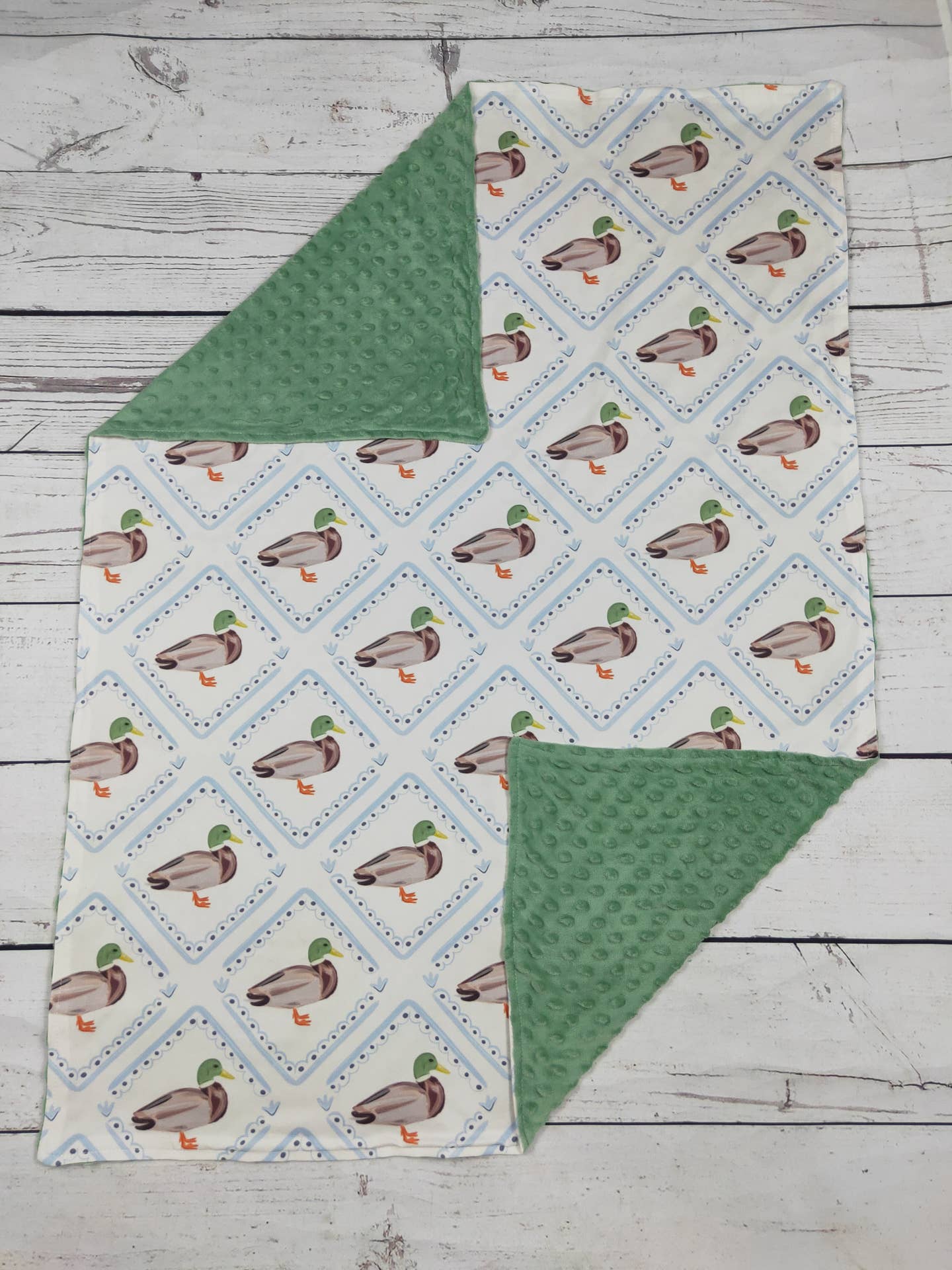 Duck Minky Blanket