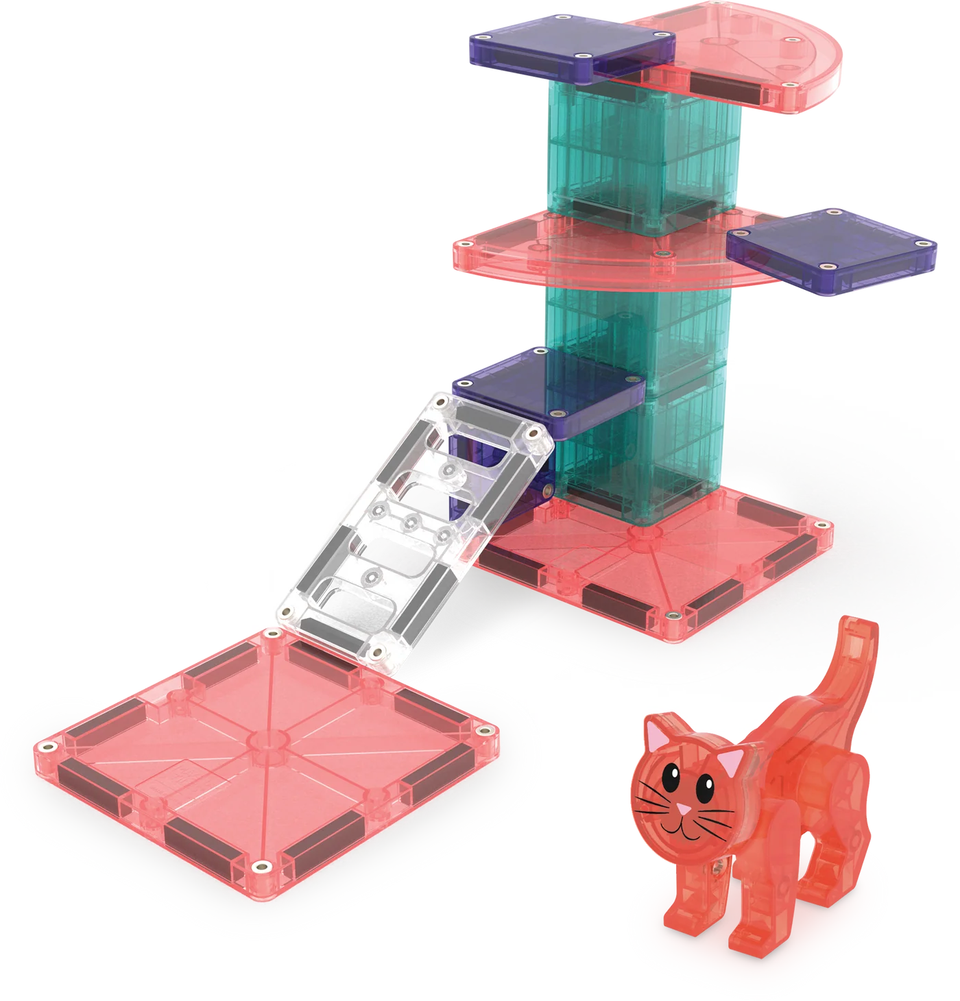Magna-Tiles Cat Tree