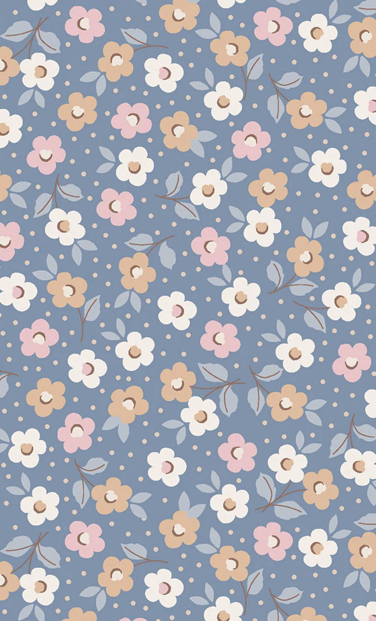 Country Calico 2-Way Ruffle Footie