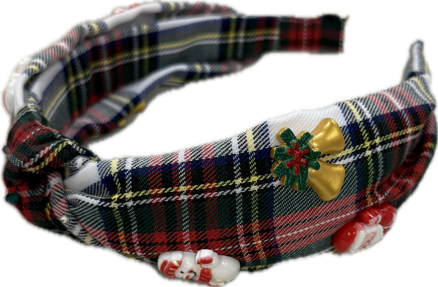Charm Plaid Headband