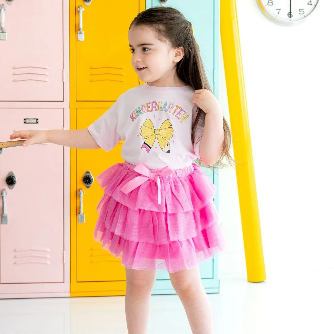 Kinder Pencil Bow Shirt