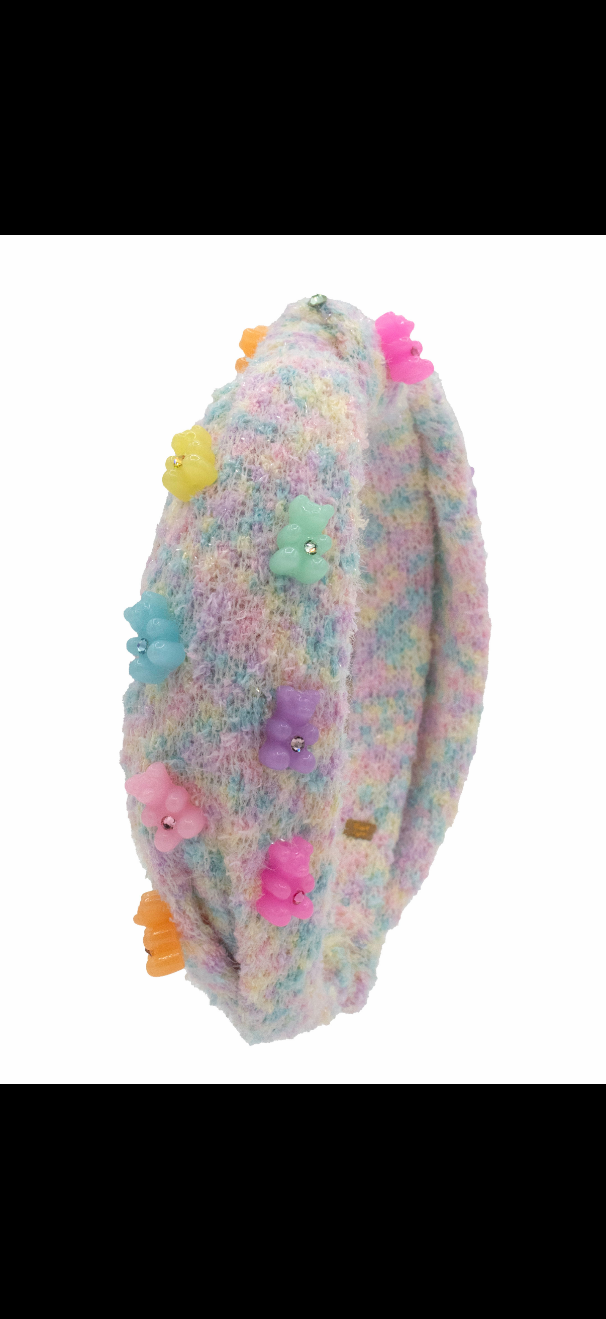 Tweed Headband-Gummy Bear