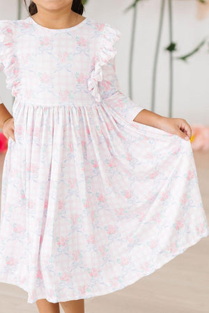 Ribbons & Roses Ruffle Twirl Dress