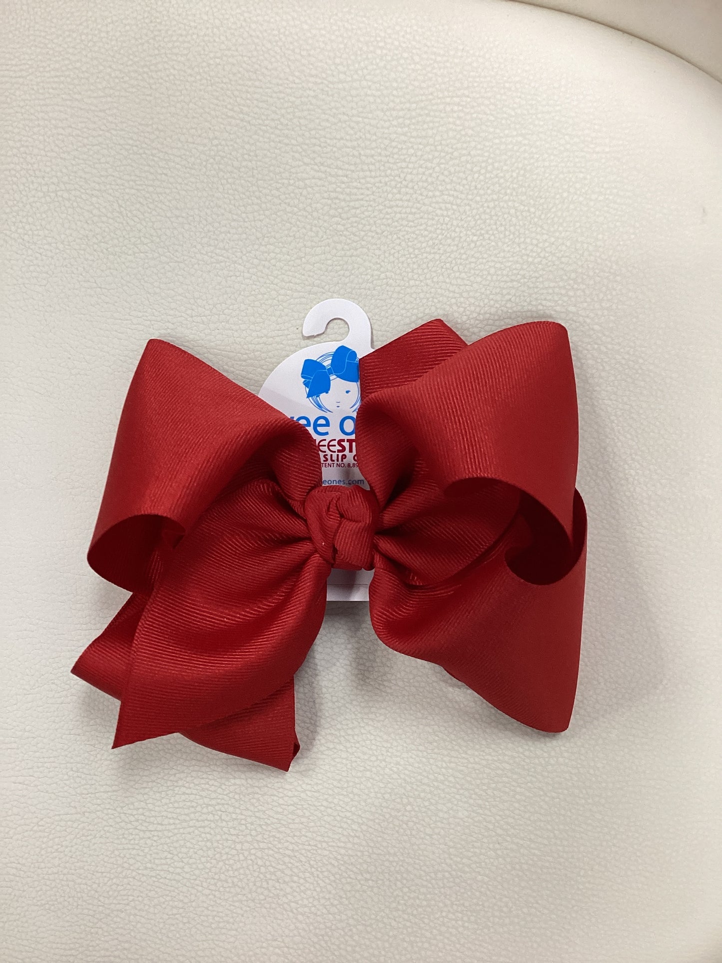 Huge Basic Knot Bow-Red