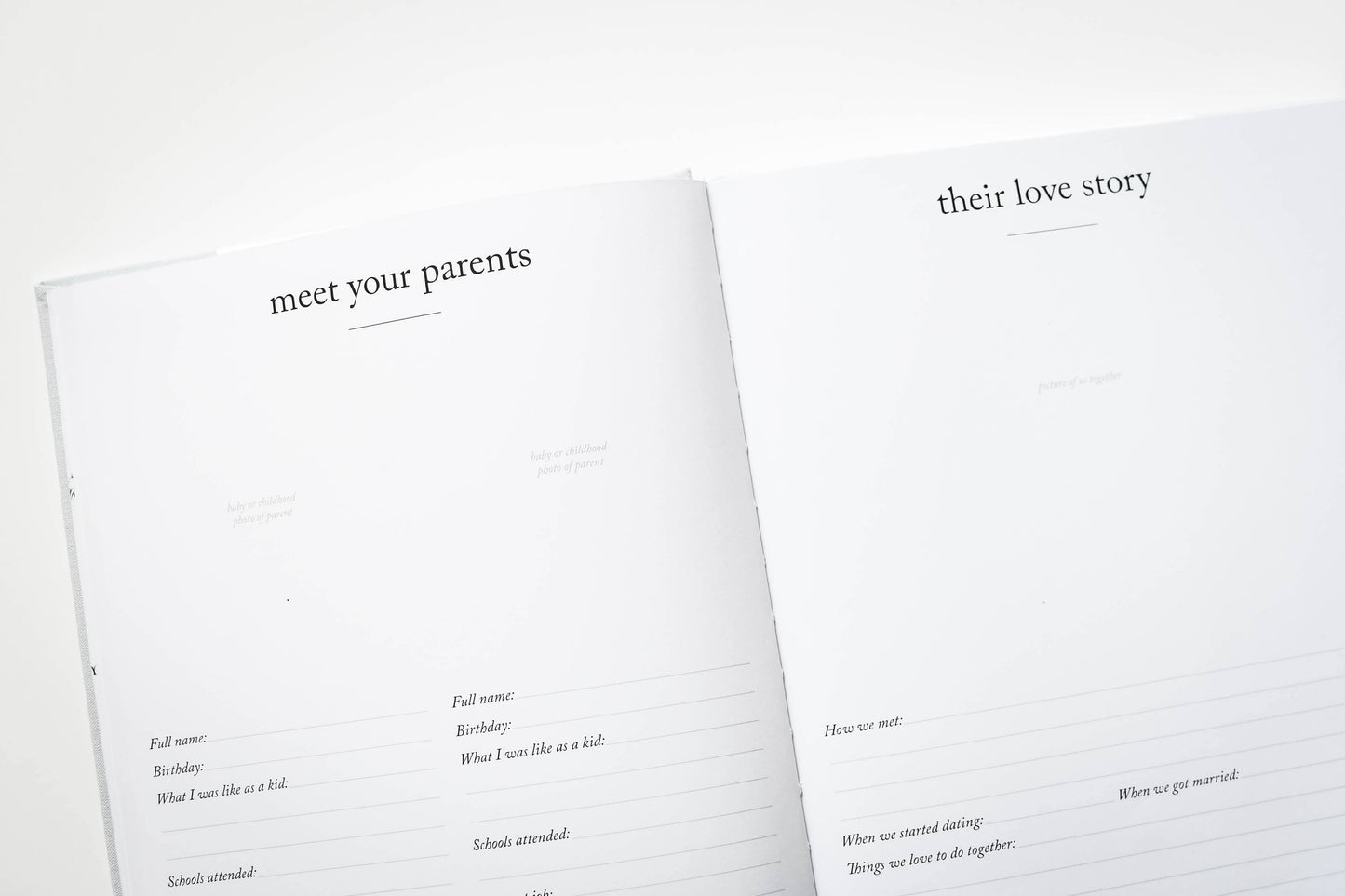Baby's 1st Year Memory & Photo Book