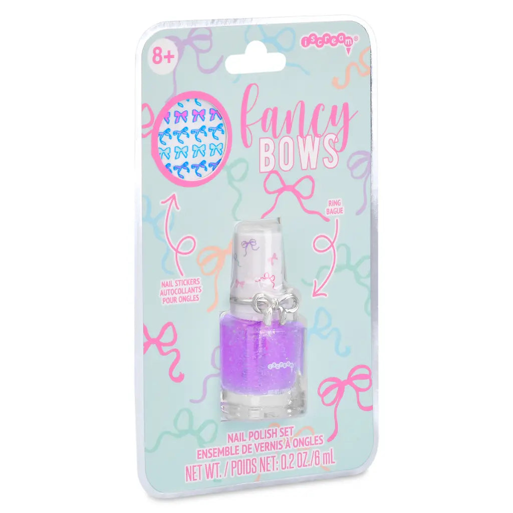 Fancy Bows Nail Polish & Ring